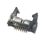 WCON Long Latch 2.54 Mm Pitch Pin Header, PBT Straight 14 Pin Header Connectors