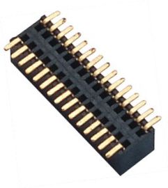 0.8mm 2 * 15P SMT WCON ปลั๊กหัวต่อหญิงทองสำหรับเครื่องใช้ไฟฟ้า