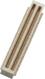 0.5mm 2 * 50P SMT บอร์ดกับตัวเชื่อมต่อบอร์ดพร้อมโพสต์ Phosphor PA9T Bronze Gold Flash