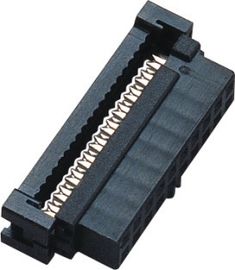 ปลั๊ก Socket Connector ขนาด 20 พิน 2.00 มม. เพศหญิงพร้อมตัวเชื่อมต่อ Bump PBT Phosphor Bron Au / Sn