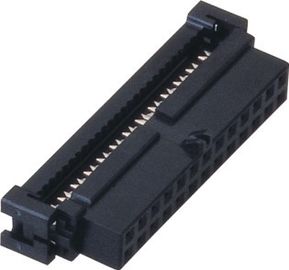 ปลั๊ก Socket Connector ขนาด 20 พิน 2.00 มม. เพศหญิงพร้อมตัวเชื่อมต่อ Bump PBT Phosphor Bron Au / Sn