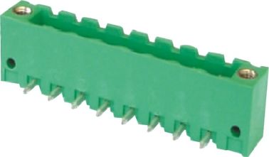ตัวเชื่อมต่อเทอร์มินัลขั้วต่อชาย 8P 90 ° 5.08mm สำหรับอุตสาหกรรมเทอร์มินัลแบบเสียบได้