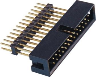 2.54 ขั้วต่อช่องต่อ Pitch Box เพิ่มที่ครอบ H = 2.5 PA9T black matting with 5212/2185 ROHS
