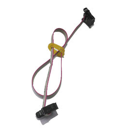 WCON 2.54mm IDC 6P Latch Header With SR PBT Black Sel.1U "Au / Ni ROHS