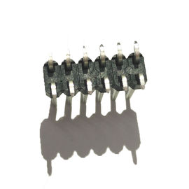 2 * 8P SMT 2.50 * 2.54 Mm ตัวเชื่อมต่อ PA9T สีดำไม่มีฝาครอบด้านใน
