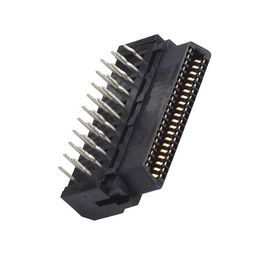 มุมขวาชาย 1.27 มม. ไดรฟ์ SCSI D ประเภท 40P ตัวเชื่อมต่อ Ipc Pcb
