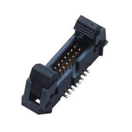 40P PA9T สีดำ UL94V-0 สลักหัว Header 1.27mm ejector ส่วนหัวด้านขวาบรรจุหลอดสั้น