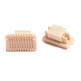 0.5mm 2 * 50P SMT บอร์ดกับตัวเชื่อมต่อบอร์ดพร้อมโพสต์ Phosphor PA9T Bronze Gold Flash
