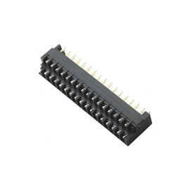 7.62mm เทอร์มินัลบล็อกแถวเดียว PA66 สีดำชุบ Sn 25% GF UL94V-0 Brass