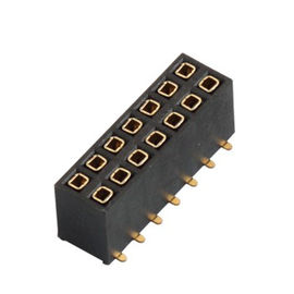 หัวต่อคู่หัวต่อหญิง SMT พร้อมโพสต์ 1.0AMP 1.27 มม. H = 2.0