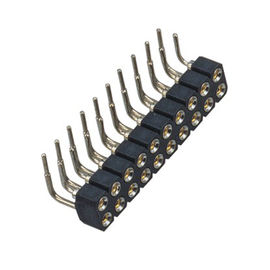 หัวแม่เหล็กกลมแบบตรง SMT 2.00mm 2 * 20P แผงวงจร