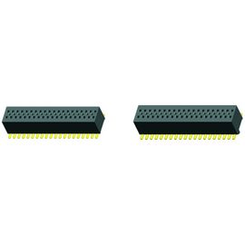 1.27mm 2 * 13P SMT environment Interpolation ส่วนหัวของหัวต่อหญิงชุบทองกึ่ง