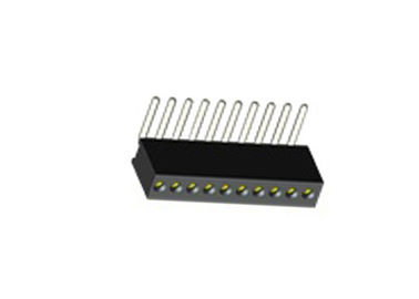 1.27mm 1 * 15P มุมขวา DIP WCON ขั้วต่อหัวเข็มหมุดผู้หญิง
