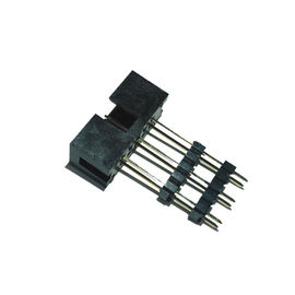 2.54 ขั้วต่อช่องต่อ Pitch Box เพิ่มที่ครอบ H = 2.5 PA9T black matting with 5212/2185 ROHS