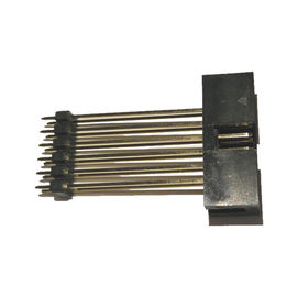 2.54 ขั้วต่อช่องต่อ Pitch Box เพิ่มที่ครอบ H = 2.5 PA9T black matting with 5212/2185 ROHS
