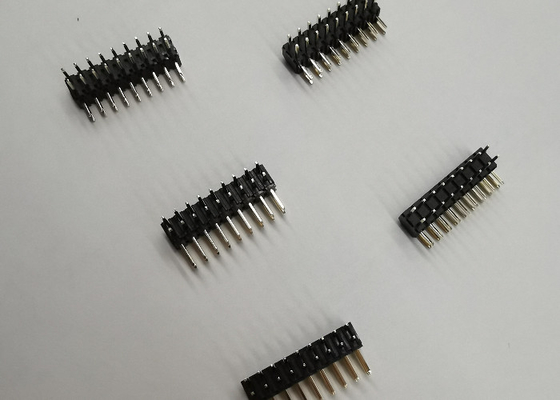 PDA 3 Pin Header Right Angle, PA9T 2Mm Header Connector สองแถว
