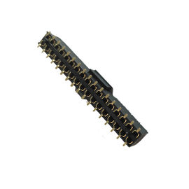 ขั้วต่อหัวเข็มชนิด SMT Female2.54 Pitch Double Row H = 7.1 Gold Flash ROHS